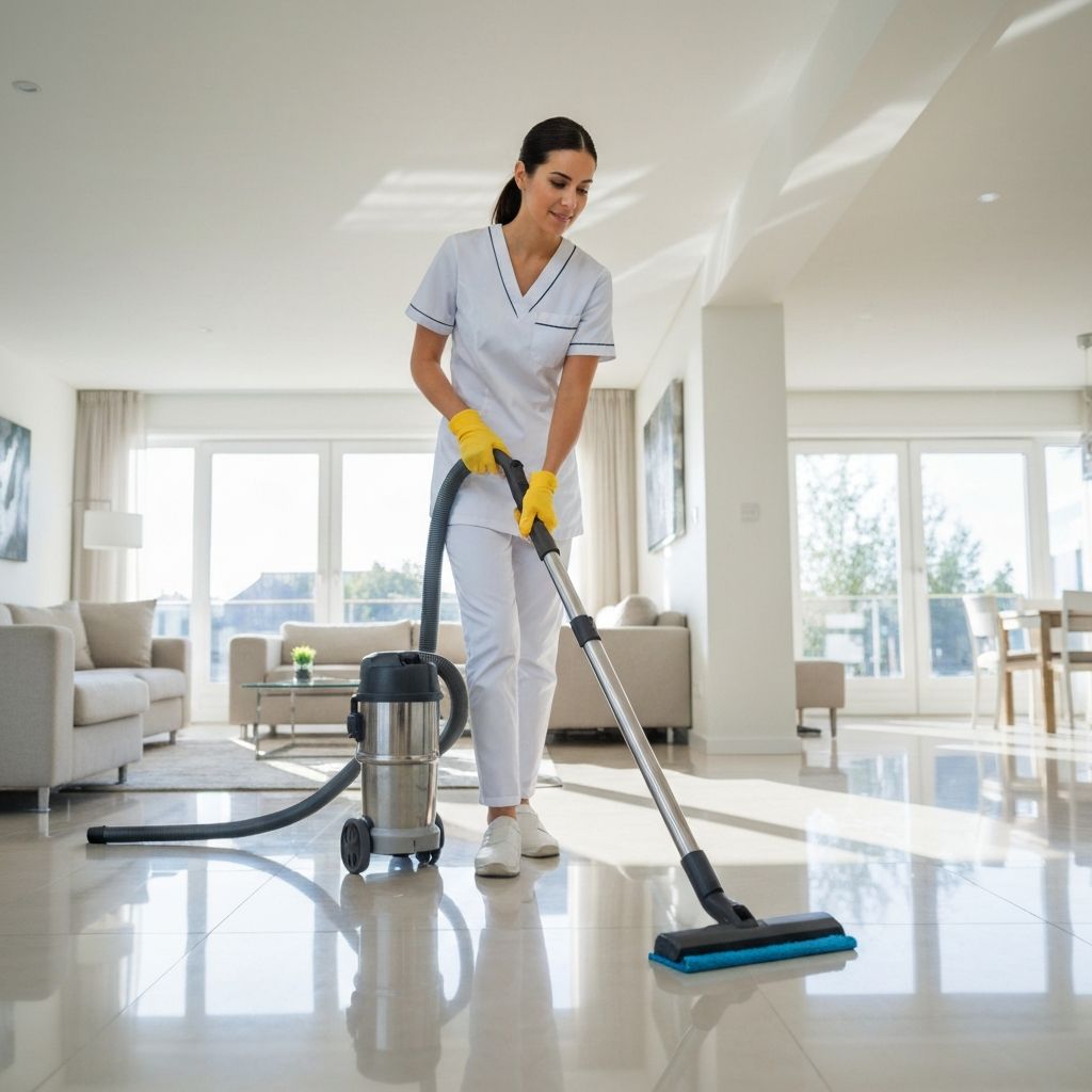 تنظيف المنازل